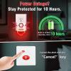 Daytech Remote Emergency Strobe Siren Alarm Kit Waterproof Outdoor Loud Panic Sos Warning System for Business Home Shop Hotel School 800ft 1 Red Flashing Siren+ 4 Call Buttons view 3