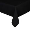 Arkwright Mariposa Spun Polyester Tablecloths - (Pack of 6) Soft, Wrinkle Resistant Square Table Cover Perfect for Parties, Holiday Dinner, Banquets, 42 x 42 in, Black view 2