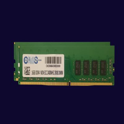 CMS 32GB (2X16GB) DDR4 19200 2400MHZ Non ECC DIMM Memory Ram Compatible with Gigabyte GA-AB350M-D3V, GA-AB350M-DS2, GA-AB350M-HD3, GA-AB350N-Gaming WiFi Motherboards - C114