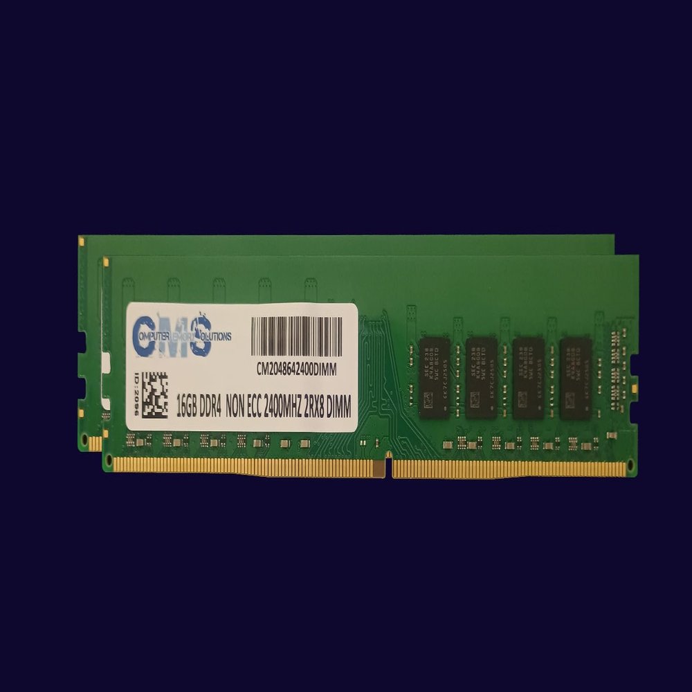 CMS 32GB (2X16GB) DDR4 19200 2400MHZ Non ECC DIMM Memory Ram Compatible with Gigabyte GA-AB350M-D3V, GA-AB350M-DS2, GA-AB350M-HD3, GA-AB350N-Gaming WiFi Motherboards - C114
