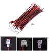 20 PCS Connector Plug with Wire,2-Pin Connector Plug,100mm Right Angle Female Male Connector Plug Wire, Compete Circuit Boards Connecting(2Pin) view 3