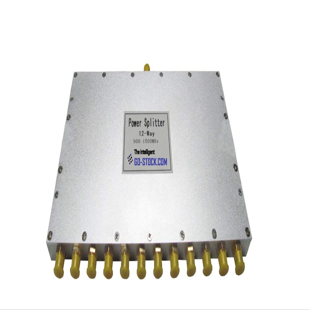 GSPDF0915S12 12-Way Power Splitter Power Divider Combiner SMA Tpye 10W 900-1500MHz