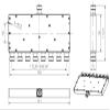 GSPDF2060N8 8-Way Power Divider Power Splitter Combiner N Tpye 2W 2000-6000MHz view 2
