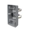 Axis Communications Pole Mount kit - Indoor, Outdoor - Urban Gray - for P/N: 01444-001, 5901-331 view 1