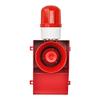 YJINGRUI Industrial Sound and Light Alarm Siren Waterproof/Dustproof Horn Alarm System with 130 dB (AC220V) view 2