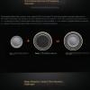 1 Pair 40mm Headphone Speaker Unit for Bose Headphones Housing Excellent Sound Composite Mycelium of Carbon + TPU, PEEK Diaphragm Copper Ring view 3