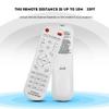 Universal Projector Remote Control, Remote Controller Adapter for Projector, White view 3