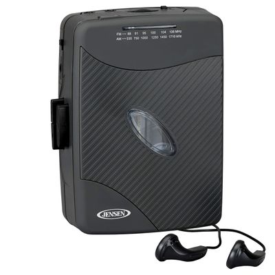 JENSEN SCR-75 Stereo Cassette Player with AM/FM Radio