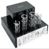 Rockville BluTube 70w Tube Amplifier Receiver Bundle Blue 14G50 OFC, (2) RockShelf 64W 400w Bookshelf Speakers & (2) RHT8B Bookshelf Speaker Stands (4 Items) view 3