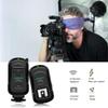 AODELAN Wireless Flash Trigger Transmitter and Receiver | 2.4 GHz Frequency | for Canon, for Nikon, for Olympus, for Panasonic, for Pentax, for Fuji, for Samsung,for Sony(Except Sony Flashes) view 2