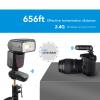 AODELAN Wireless Flash Trigger Transmitter and Receiver | 2.4 GHz Frequency | for Canon, for Nikon, for Olympus, for Panasonic, for Pentax, for Fuji, for Samsung,for Sony(Except Sony Flashes) view 4