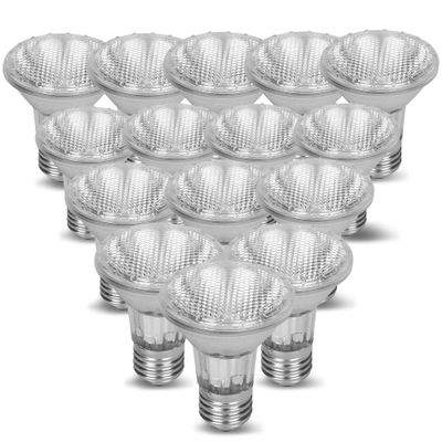 12Vmonster Par 20 15 Pack FL25 50PAR20/FL 40 Watt Halogen Spot Light Bulb I No Harmful Blue Light I 120V Lighting Range Hood Oven PAR20 Reflector Holgen Hologen Bulbs Kitchen Bathroom