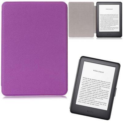 Artyond Case for Kindle (10th Generation 2019),PU Leather Slim Folio Lightweight Cover with Smart Auto Wake/Sleep Protective Case for All-New Kindle (10th Generation-2019 Release), Purple