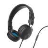 JLab Studio Wired On-Ear Headphones, Black, Tangle Free Cord, Ultra-Plush Faux Leather with Cloud Foam Cushions, 40mm Neodymium Drivers with C3 Sound view 1