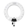Yidoblo Ring Light Kit [Upgraded Version-1.8cm Ultra Slim]-18 inches,3200-5600K,Dimmable LED Ring Light with Light Stand, Phone Clip,Hot Shoe Adapter for Portrait Makeup Video Shooting (S White) view 2