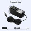 12V 1A Power Supply Adapter for IP/CCTV Security Camera, Output DC 12V 1000mA, Input AC 100V-240V, 50/60Hz, US Plug,10ft AC to DC Power Cord (Black) view 4