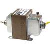 RIB Transformer TR100VA002, 100VA, 120-24V, Dual Hub, Foot Mount, Circuit Breaker view 1