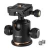 Andoer Tripod Ball Head, DSLR Camera Tripod Ball Head with 1/4 inch Quick Release Plate and Bubble Level, 360 Degree Rotating Panoramic Ball Head for Tripod, Monopod, Slider, DSLR Camera, Camcorder view 1