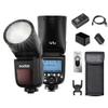Godox V1N Professional Camera Flash Speedlite Speedlight Round Head Wireless 2.4G Fresnel Zoom for Nikon D5300 D750 D850 D7100 Z7Cameras Camcorder for Wedding Portrait Studio Photography view 1