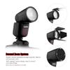 Godox V1N Professional Camera Flash Speedlite Speedlight Round Head Wireless 2.4G Fresnel Zoom for Nikon D5300 D750 D850 D7100 Z7Cameras Camcorder for Wedding Portrait Studio Photography view 4