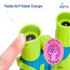 Binoculars for Kids, Girls or Boys Real Kids Binoculars in Vibrant Green Blue - Includes Sticker Book with 40 Bird Species - Small Toys for Toddlers view 2