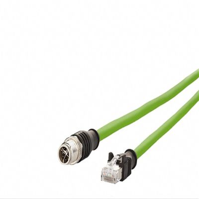 142M2X15020, Connection line M12-RJ45 8-Pole X-Coded 2.0 m