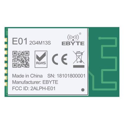EBYTE E01-2G4M13S nRF24L01 PA LNA 2.4 ghz 13dBm Wireless SPI 2.4GHz nRF24L01P rf Wireless Transmitter and Receiver PCB Antenna