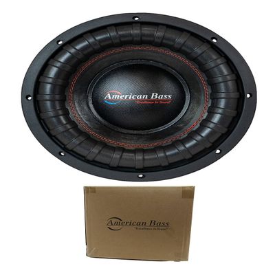 American Bass 10" Subwoofers Dual 4 Ohm 3000 Watts Max Car Audio Sub 2 Pack
