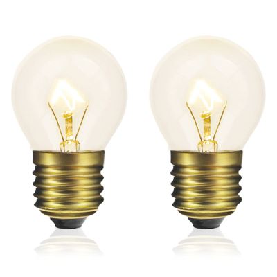 Visther 2-Pack Oven Light Bulb G45, 40W 120V 415Lumen Appliance Light Bulbs