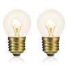 Visther 2-Pack Oven Light Bulb G45, 40W 120V 415Lumen Appliance Light Bulbs view 1
