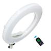 Yidoblo 18 inch LED Ring Light with 2M Stand for Phone and Camera, 48W 5500K/3200K Dimmable with Carrying Bag for YouTube Vlog Makeup Studio Video Shooting Salon Photography (AX-E White) view 4