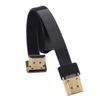 JSER CYFPV FPV HDMI Male to Up Angled 90D HDMI Male HDTV FPC Flat Cable for FPV HDTV Multicopter Aerial Photography (0.5m) view 3