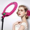 Yidoblo QS-480SII Ring lamp 18" 96W 480pcs LED Ring Light 2800-9900K Video Beauty Salon YouTube Media Film Studio Sefile (QS-480Ell Rose RED) view 1