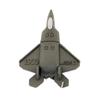 16GB Fighter Shape USB Stick USB Flash Drives Memory Stick Pen Drive Thumb Drive USB Disk USB Drive U Disk with Chain (Gray) view 2