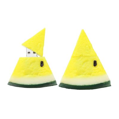 16GB Watermelon Shape USB Flash Drives Pen Drive Memoria Flash Stick PenDrives USB Flash Disk Thumb Drive U Disk USB Drive USB (Yellow)