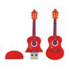 16GB Guitar Shape USB Stick USB 2.0 Flash Drives Storage Thumb Drive Memory Stick U Disk USB Drive PenDrive with Chain (Red) view 1