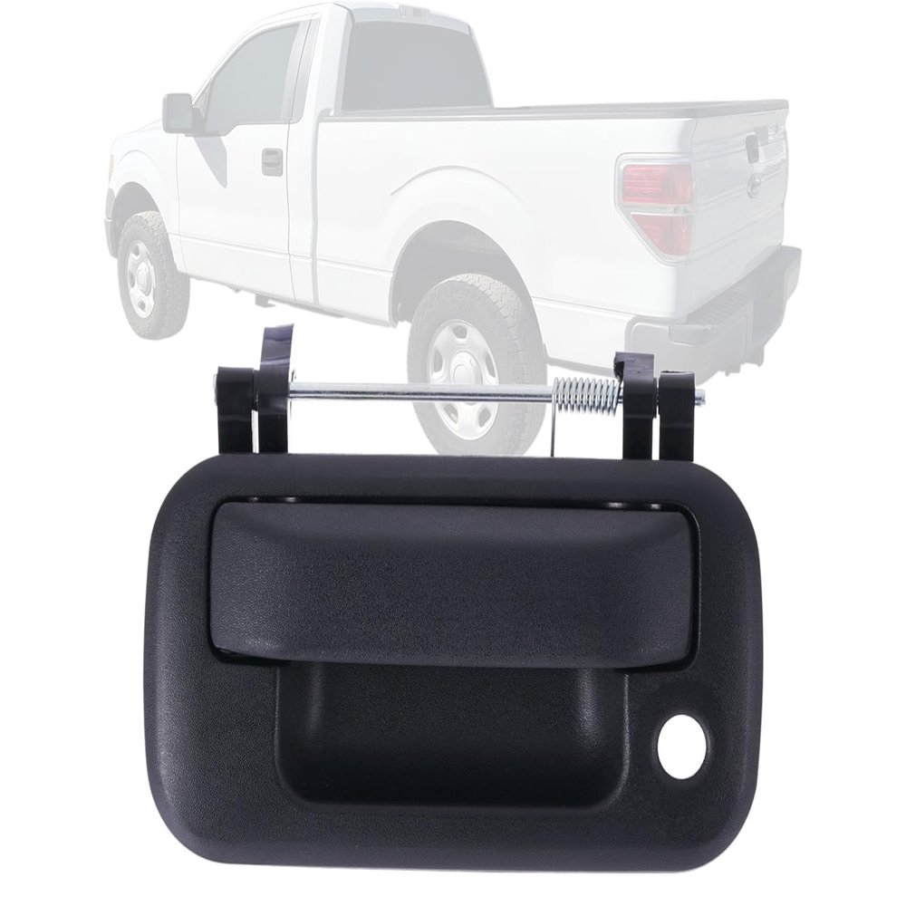 Auto Parts Avenue APA Replacement Black Tailgate Handle with Keyhole for 2004-2014 F150 2008-2016 F250 F350 F450 Super Duty Pickup 2007-2010 Explorer Sport Trac FO1915111 8L3Z9943400AA 4L3Z9943400AAA