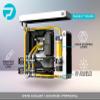 PrimoChill Vue - Computer WaterCooling Coolant, Visual Flow, Solid/Non-Transparent, Full Protection, PrimoPrep Included, Proudly Made in the USA (32oz/.9L) - Yellow view 3