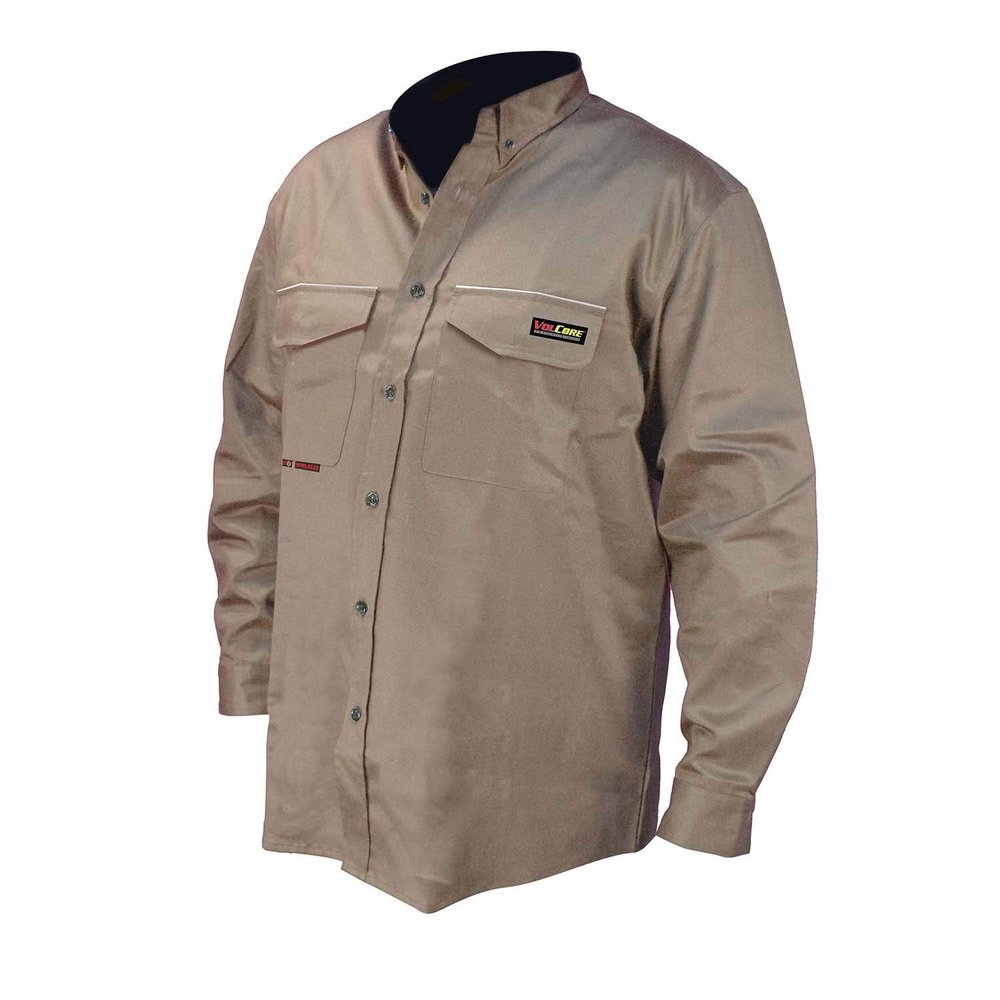 Radians VolCore Long Sleeve Button Down Flame Resistant Shirt, FRS-001