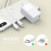 20W USB C Fast Charger Fit for iPad Air M2 11/13 Inch 6th Gen A2903 A2899, Fit for iPad Pro 12.9/11 inch, iPad Air 4th/5th, iPad mini 6th, iPad 10th Generation Foldable Charging with 6FT Power Cord view 2