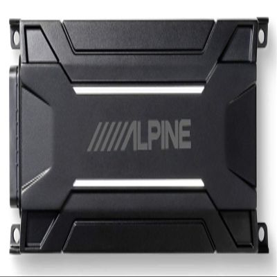 Alpine KTA-30FW 600 Watt 4-Channel Small Mini Car Audio Amplifier Power Pack Amp
