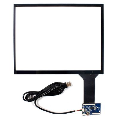 VSDISPLAY 12.1" Capacitive Touch Screen with USB Controller Work for 12.1 inch 800x600 1024x768 4:3 LCD Screen,Such as HT121X01 LQ121S1LG72 /73/75 HSD121KXN1-A10 M121GNX2 VS121T-001A