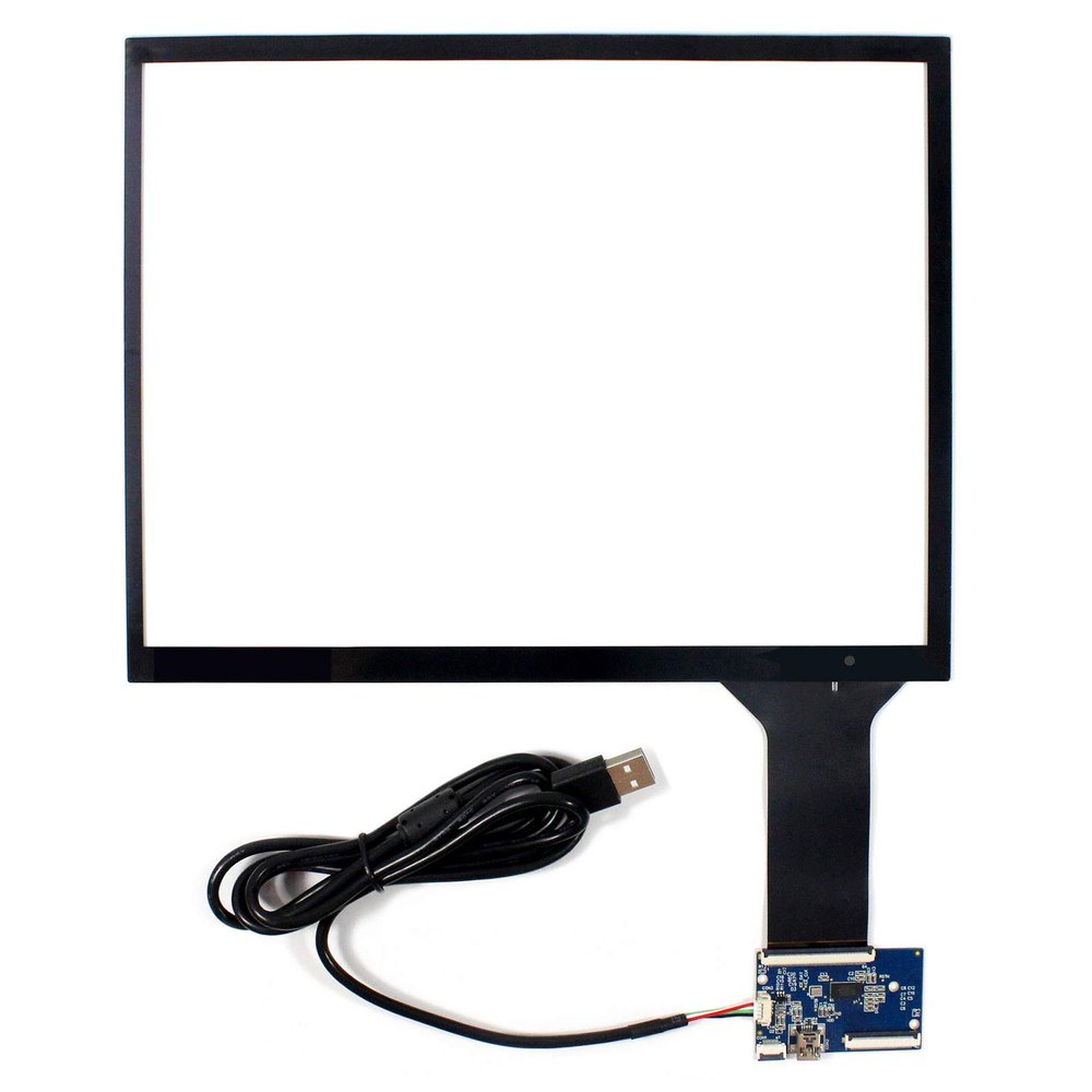 VSDISPLAY 12.1" Capacitive Touch Screen with USB Controller Work for 12.1 inch 800x600 1024x768 4:3 LCD Screen,Such as HT121X01 LQ121S1LG72 /73/75 HSD121KXN1-A10 M121GNX2 VS121T-001A