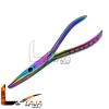 LAJA Imports New Multi Titanium Rainbow Color Fishermans Needle Nose Pliers Stainless Steel Upgraded Instruments view 3