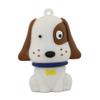 128GB Animal Dog Shape USB Flash Drive U Disk USB 2.0 Data USB Flash Disk Memory Stick Pen Drive Storage Device USB Drive External Storage Flash Disk (White) view 2