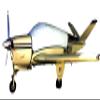 Blue Gator Beech Barron/Debonair 35 Airplane Cover (White) view 1