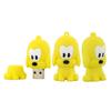128GB Animal Dog Shape USB Flash Drive U Disk USB 2.0 Data USB Flash Disk Memory Stick Pen Drive Storage Device USB Drive External Storage Flash Disk (Yellow) view 1