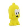 128GB Animal Dog Shape USB Flash Drive U Disk USB 2.0 Data USB Flash Disk Memory Stick Pen Drive Storage Device USB Drive External Storage Flash Disk (Yellow) view 3