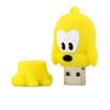 128GB Animal Dog Shape USB Flash Drive U Disk USB 2.0 Data USB Flash Disk Memory Stick Pen Drive Storage Device USB Drive External Storage Flash Disk (Yellow) view 4