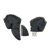 32GB Pegasus Horse Shape USB 2.0 Flash Drive USB Stick USB Flash Disk Pen Drive U Disk USB Disk Flash Memory Thumb Drive Memory Stick with Chain (Black) view 1